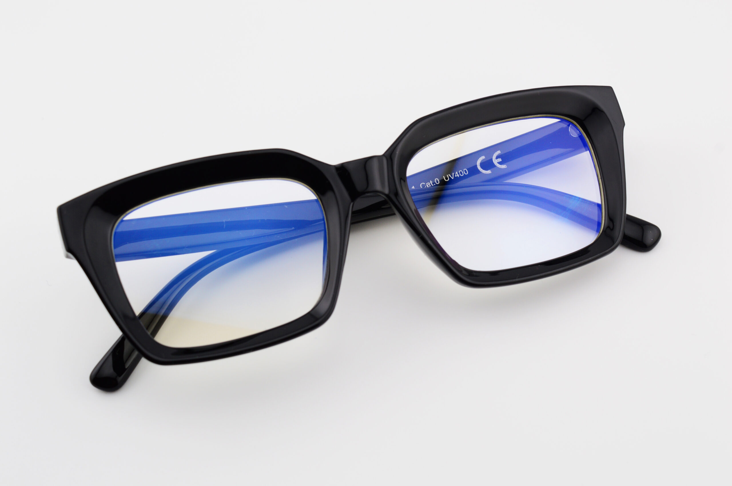 Stocky Nero Lucido - Trasparenti Anti Blu - immagine 5