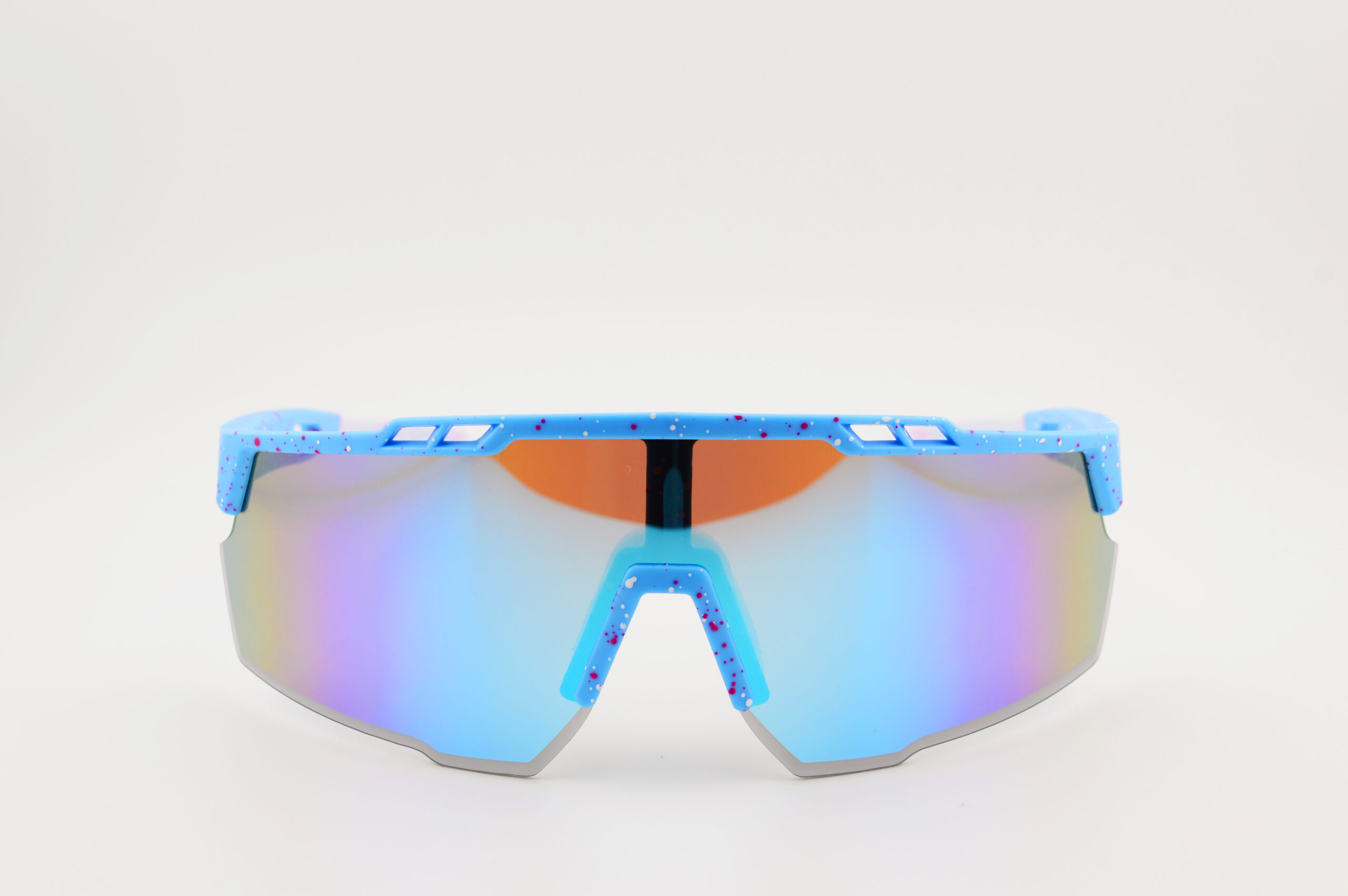 Graffiti Azzurro Bianco - Azzurre Multicolor a Specchio - immagine 2