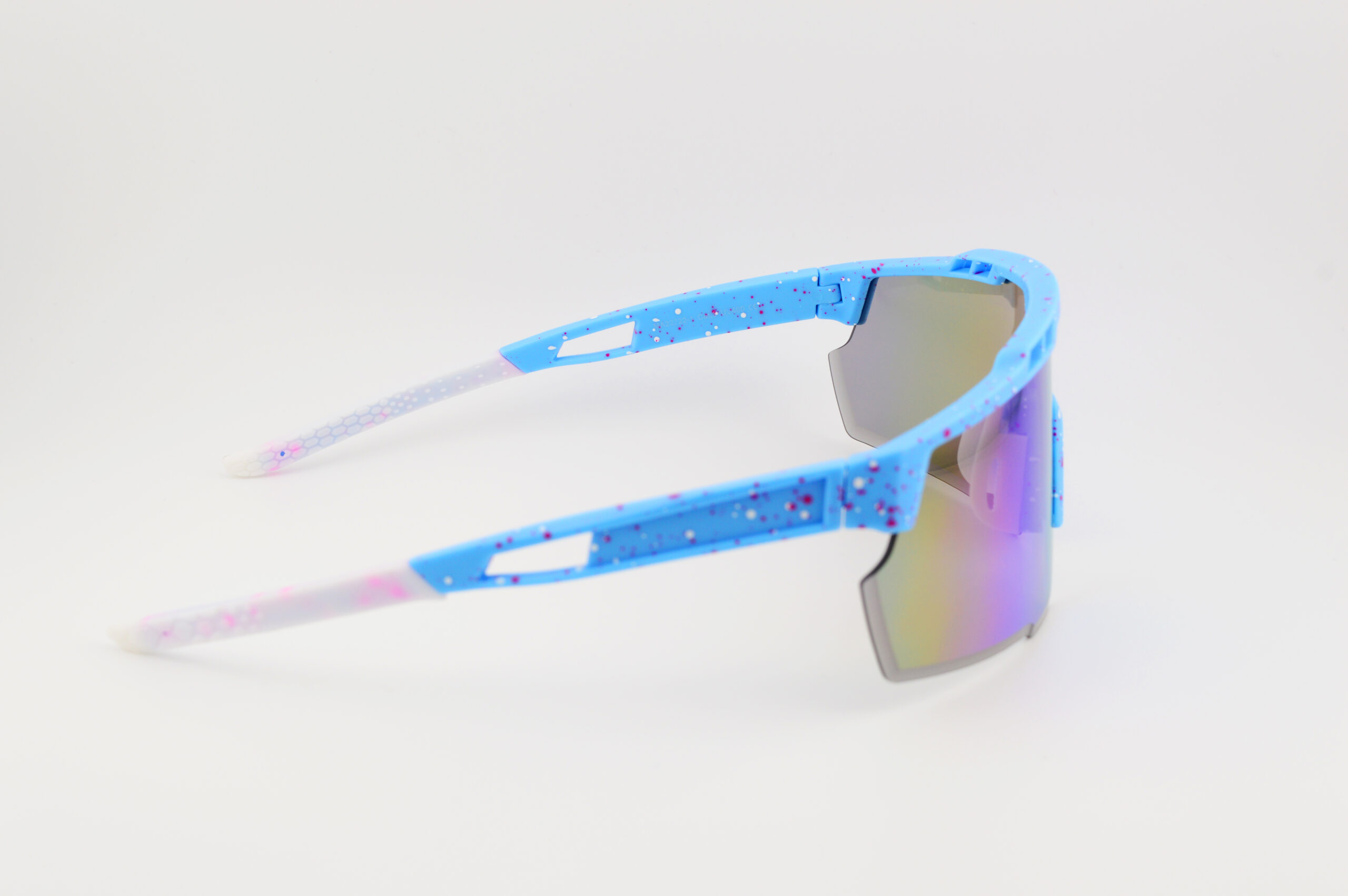Graffiti Azzurro Bianco - Azzurre Multicolor a Specchio - immagine 3