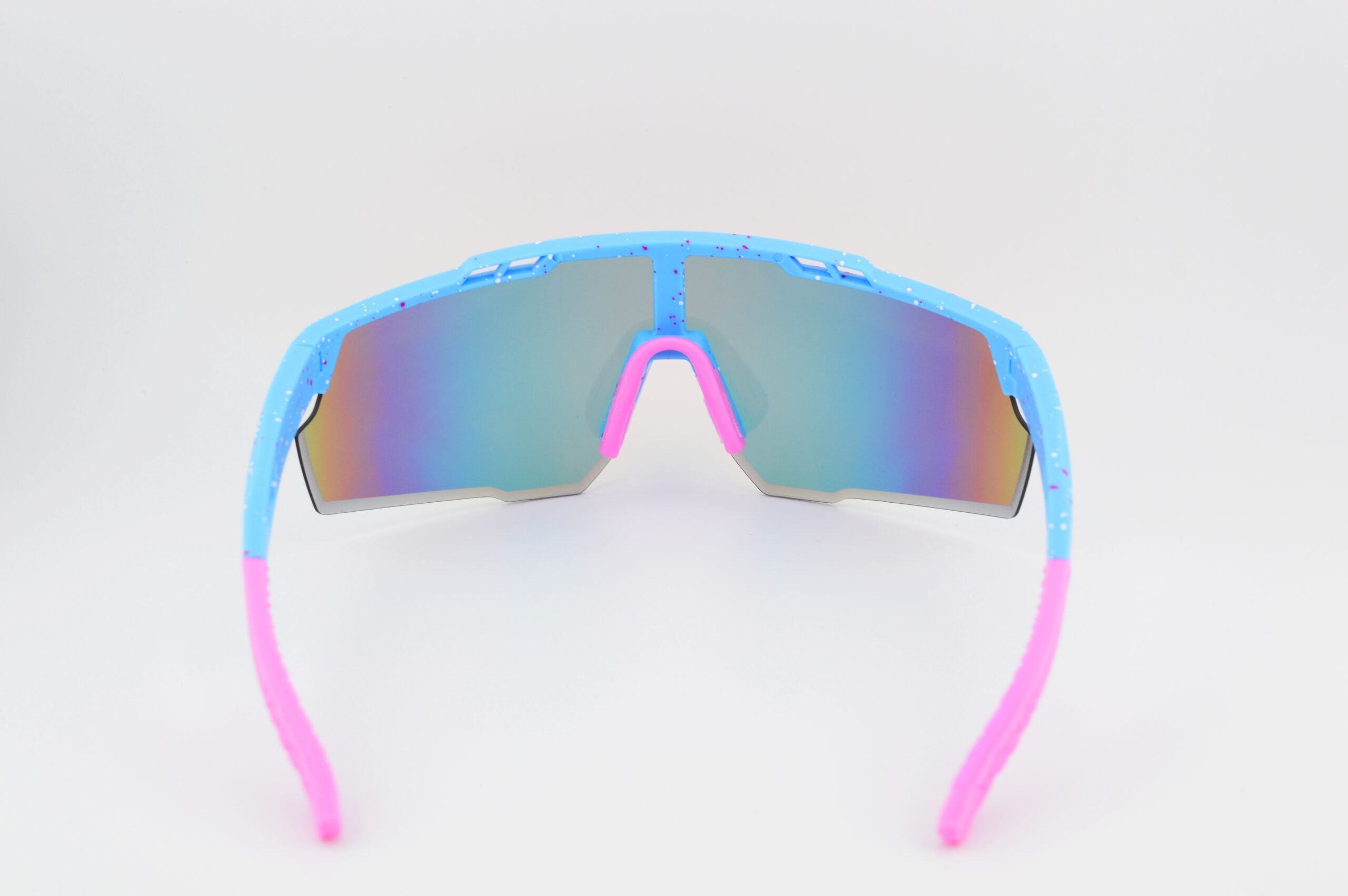 Graffiti Azzurro Rosa - Arancioni Multicolor a Specchio - immagine 4