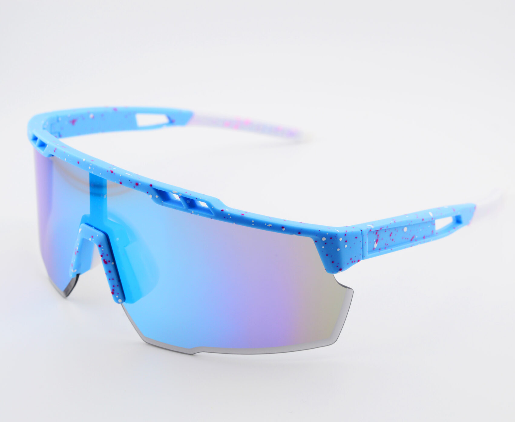 Graffiti Azzurro Bianco - Azzurre Multicolor a Specchio