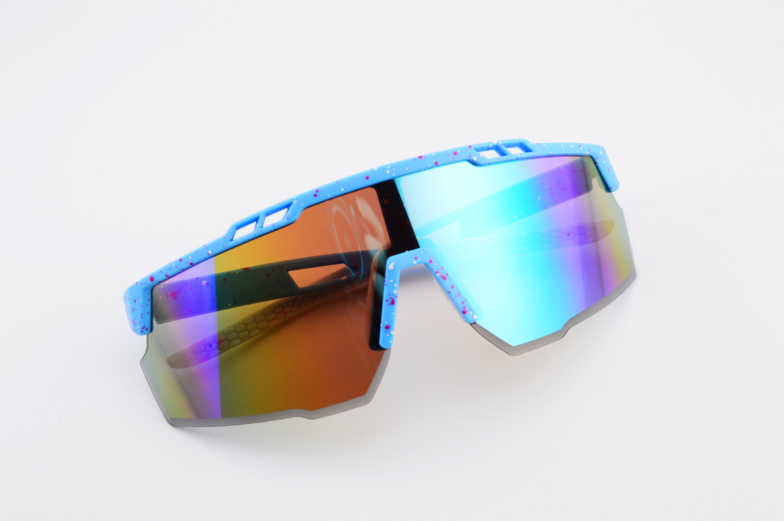 Graffiti Azzurro Bianco - Azzurre Multicolor a Specchio - immagine 5