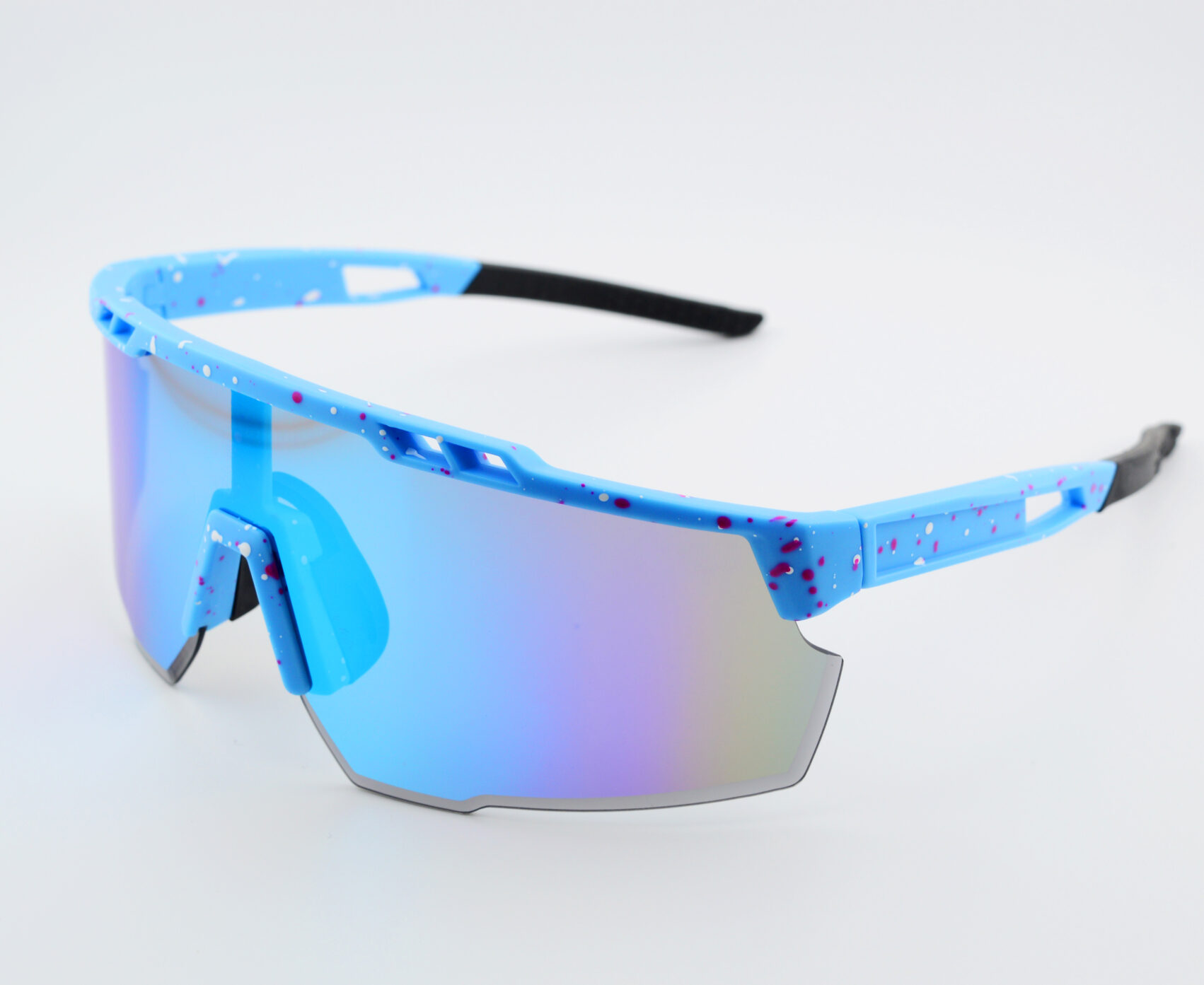 Graffiti Azzurro Nero - Azzurre Multicolor a Specchio