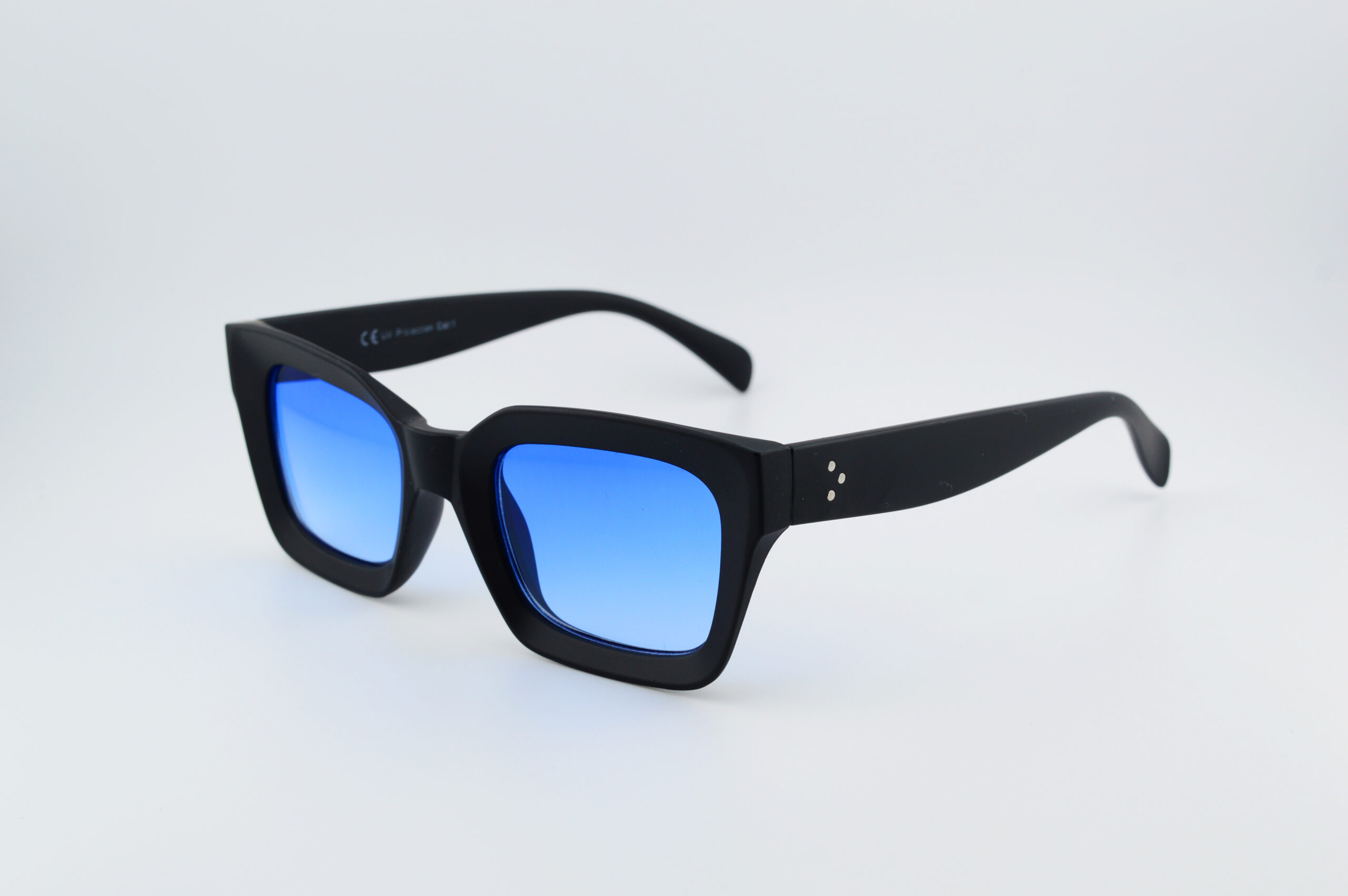 Portofino Nero Opaco - Azzurre Fumè